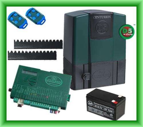 Centurion D5 Evo - Gate Motor DIY Kit -- > incl Rack , Remotes & Battery