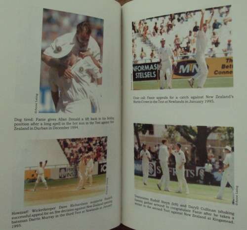 Fanie de Villiers - Portrait of a Test Bowler (Signed by Fanie de Villiers) - Trevor Chesterfiled