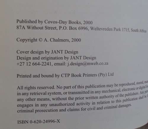 Bombardment of Ladysmith Anticipated: The Diary of a Siege: Alan Chalmers