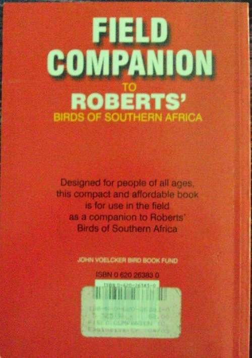 Field Companion to Roberts' Birds of Southern Africa - Gordon Lindsay Maclean