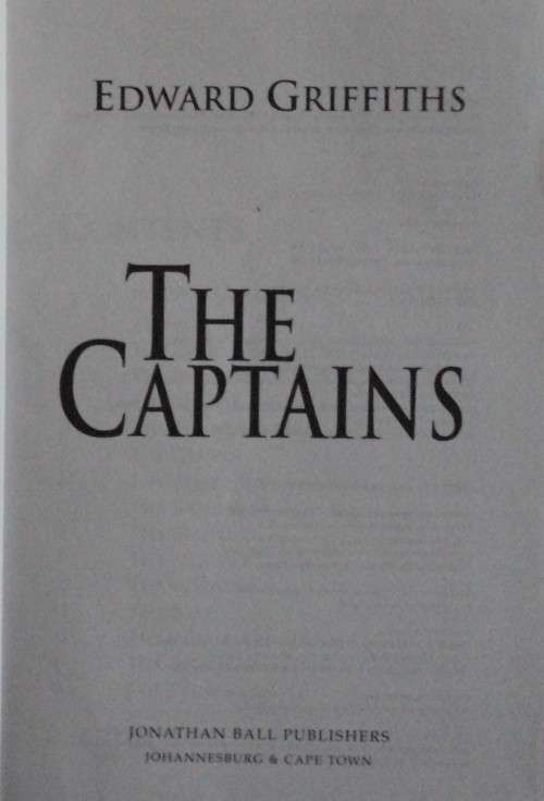 The Captains: Edward Griffiths - Authograpled by Gary Teichman