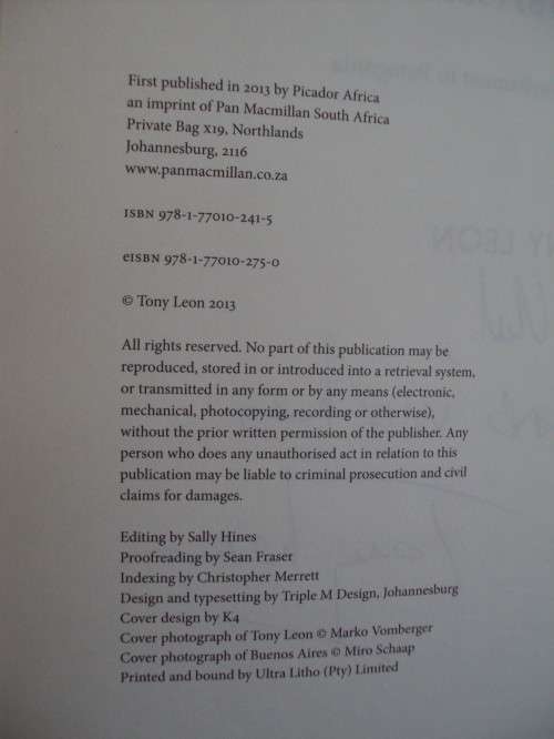 The Accidental Ambassador - From Parliament to Patagonia - Signed Copy