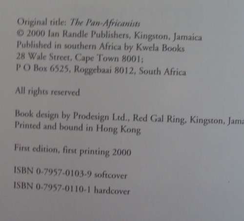 They Aree Africans with a forewofd by Kofi Annan