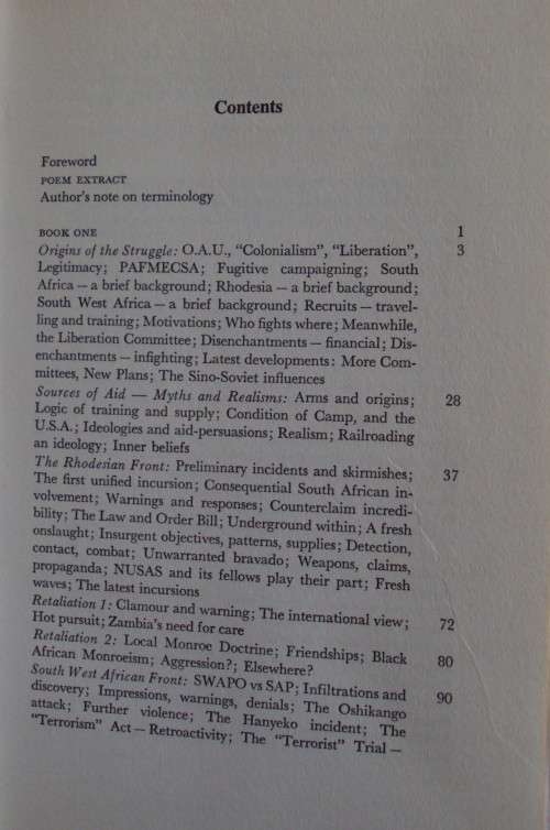 Terrorism - The First Full Account In Detail of Terrorism and Insurgency in Southern Africa