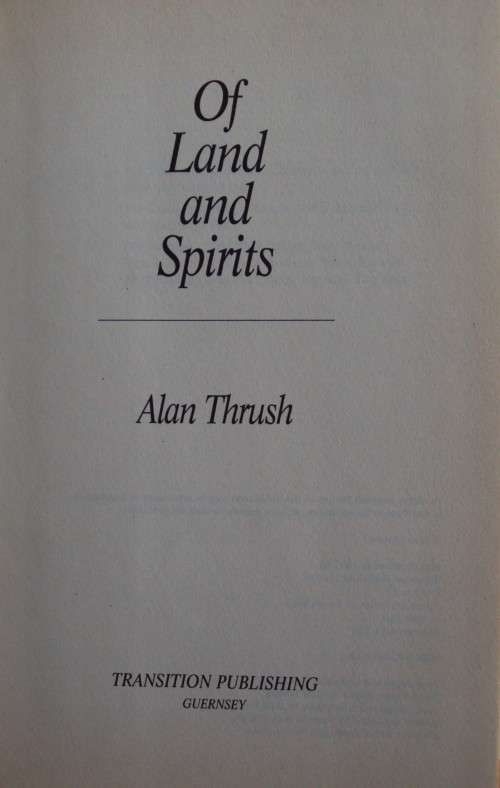 Of Land and Spirits