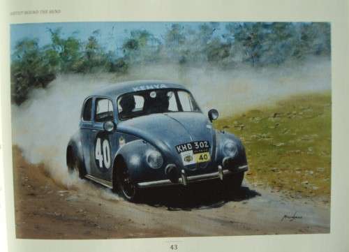 Artist Round The Bend: A Look at the Golden Years of the East African Safari Rally