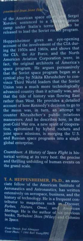 Countdown: A History of Space Flight -   T A Heppenheimer