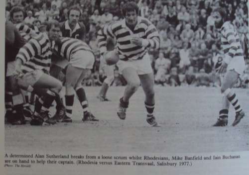 Rhodesia Rugby : A History of the National Side 1898 - 1979 - Jonty Winch