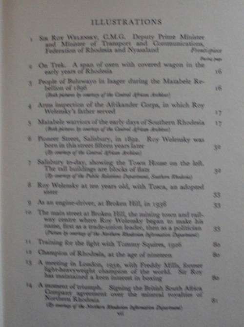 The Rhodesian The Life of Sir Roy Welensky - Don Taylor