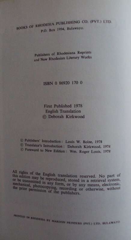 Rolin`s Rhodesia - Henri Rolin