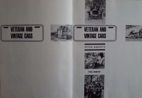 Veteran and Vintage Cars - Peter Roberts