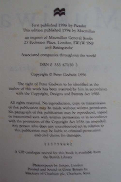 Mukiwa, - a White Boy in Africa Peter Godwin