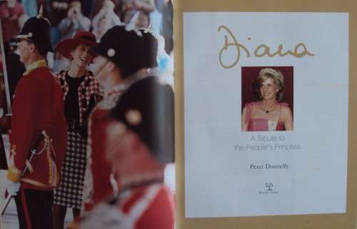 2 Princess Diana Books - Diana Remembered and Diana - A Tribute