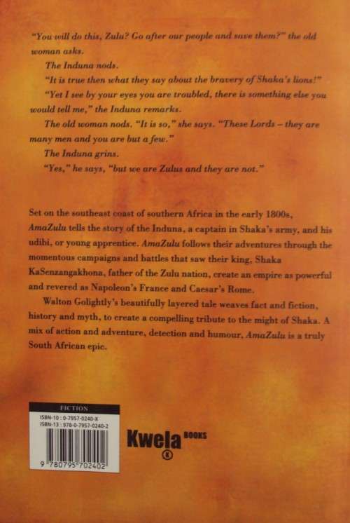 Amazulu - In the Time of Shaka KaSenzangakhona, King of Kings - Walton Golightly
