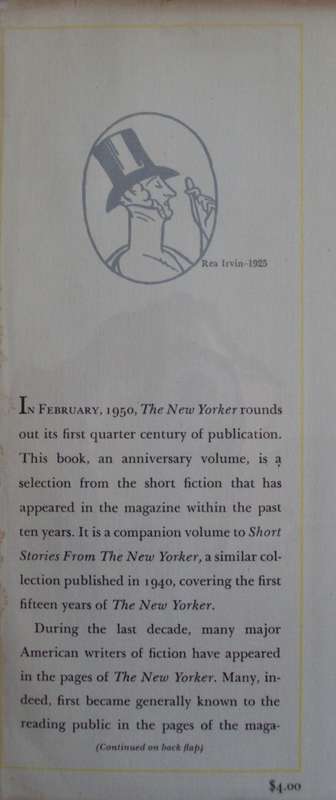 55 Short Stories from The New Yorker A 25th Anniversary Volume 1940 - 1950