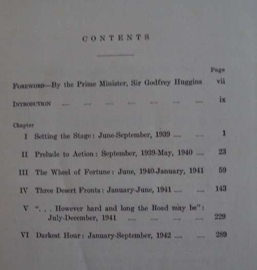 The War History of Southern Rhodesia 1939-45 Volume 1 J F Macdonald
