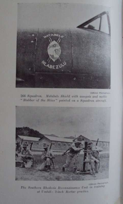 The War History of Southern Rhodesia 1939-45 Volume 1 J F Macdonald