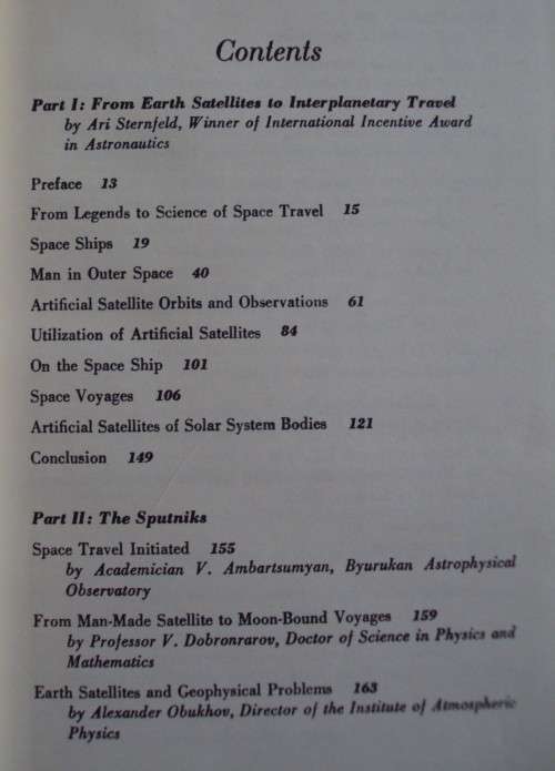 Soviet Writings on Earth Satellites and Space Travel - Ari Sternfeld and Others