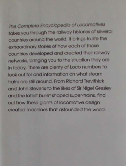 The Complete Encyclopedia of Locomotives Mirco De Cet and Alan Ket