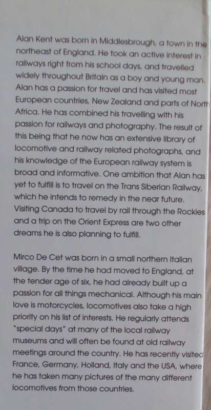 The Complete Encyclopedia of Locomotives Mirco De Cet and Alan Ket