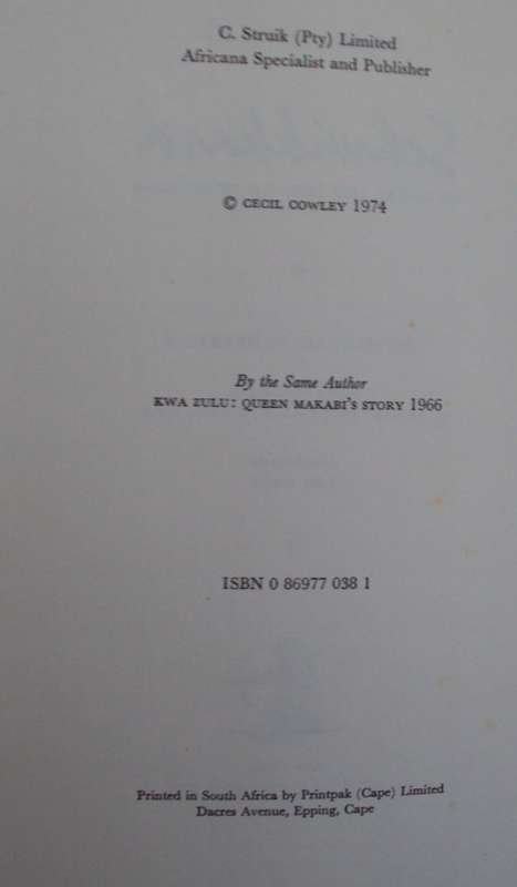 Schwikkard of Natal and the Old Transvaal Cecil Cowley