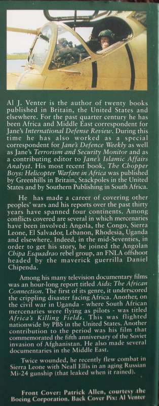 War Dog: Fighting Other People`s Wars -The Modern Mercenary in Combat Al J Venter