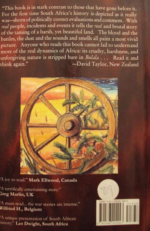 Bulala A True story of South Africa Cuan Elgin Signed