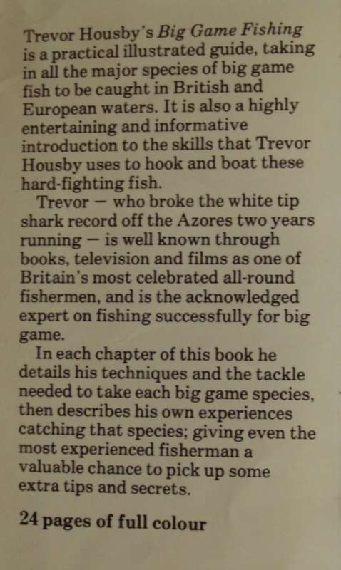 Big Game Fishing Trevor Housby