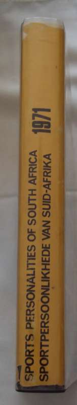 Sports Personalities of South Africa 1971  Sportspersoonlikhede van Suid Afrika 1971