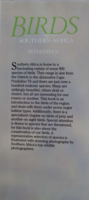 Birds of Southern Africa Peter Steyn
