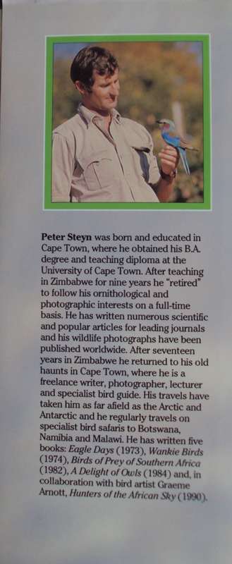 Birds of Southern Africa Peter Steyn