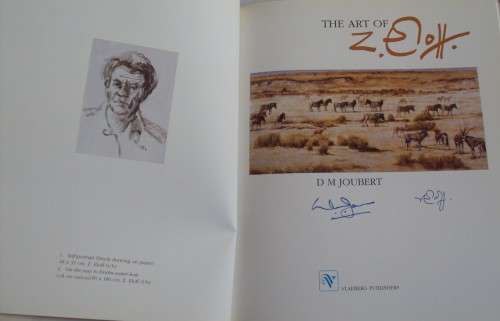 The Art of Zakkie Eloff D M Joubert Signed by D M Joubert & Zakkie Eloff
