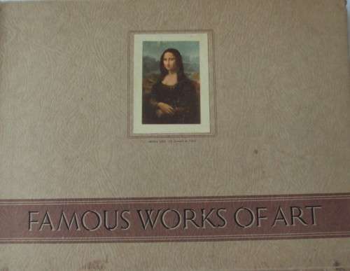 Famous Works of Art Cigarette Card Album Professor Edward Rosworth