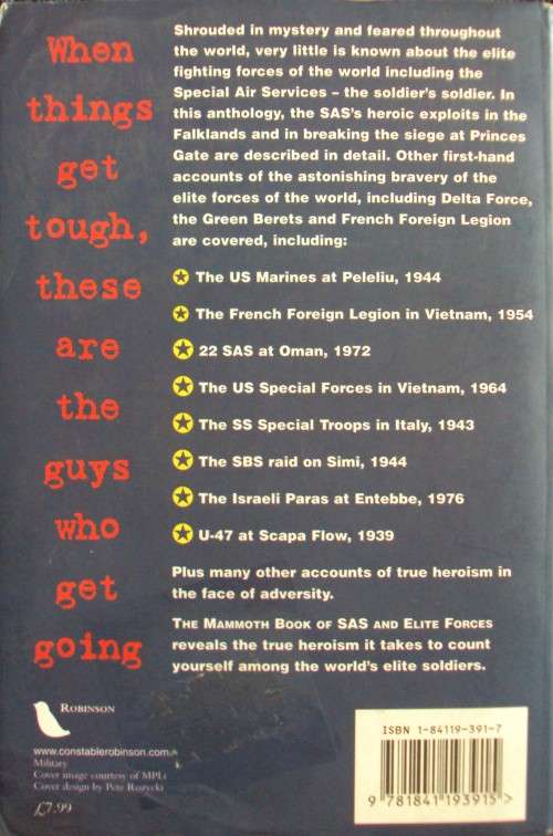 The Mammoth Book of SAS & Elite Forces Jon E Lewis