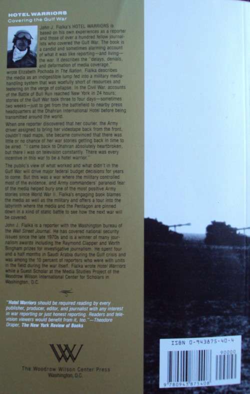Hotel Warriors: Covering the Gulf War John J Fialka
