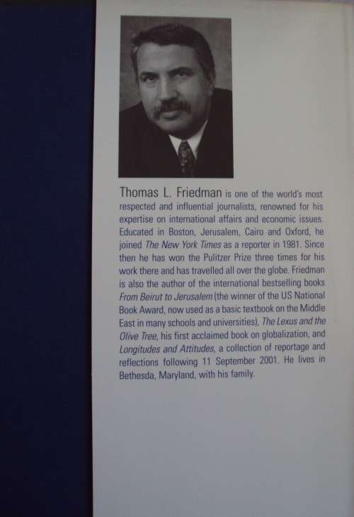 The World Is Flat: A Brief History of the Twenty-first Century  Thomas Friedman