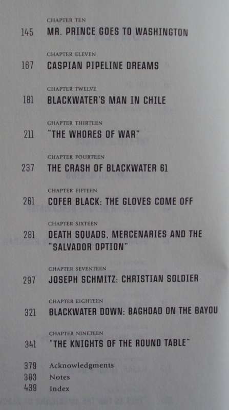 Blackwater The Rise of the Worlds Most Powerful Mercenary Army  Jeremy Scahill