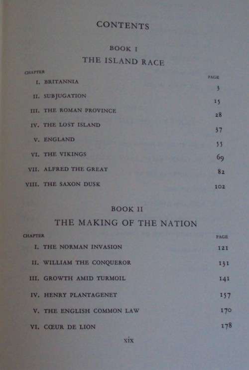 A History of the English-Speaking Peoples Volumes 1 - 4  Winston S Churchill