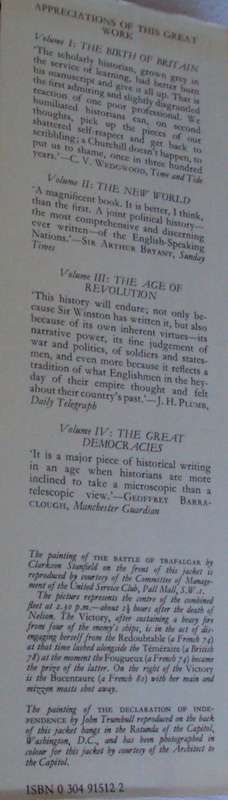 A History of the English-Speaking Peoples Volumes 1 - 4  Winston S Churchill