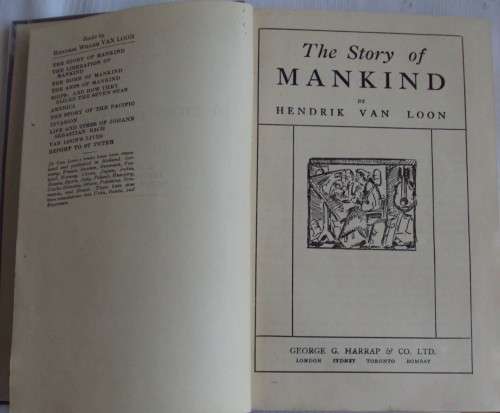 The Story of Mankind  Hendrik Van Loon
