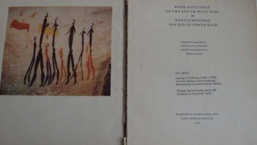 Rock Paintings of the South West Cape  ownley Johnson, Hyme Rabinowitz