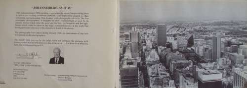 Johannesburg As It Is 1886  1986  David Appleton