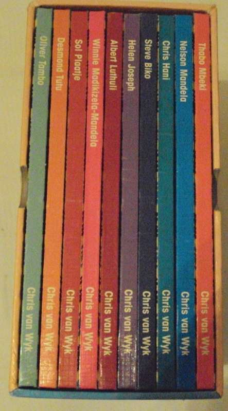 Learning African History  Freedom Fighters Series  Set of 10 Books Chris van Wyk