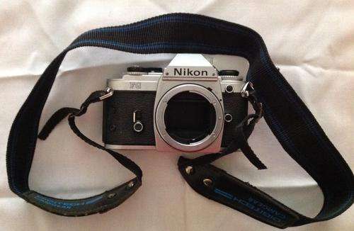 Nikon FG + Strap + Lens + Flash + Carry Cases