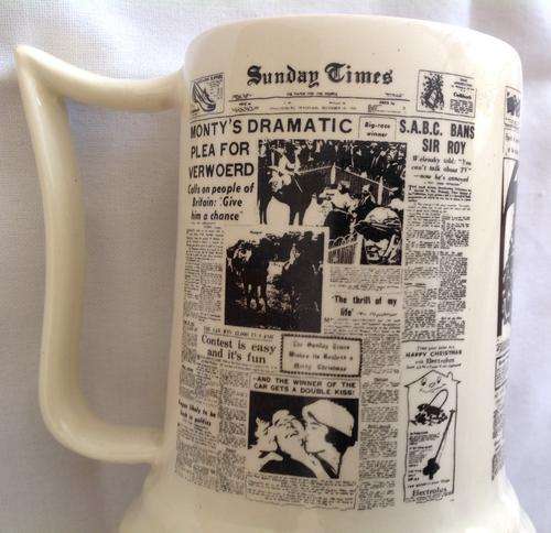 Newspaper Beermug / Tankard