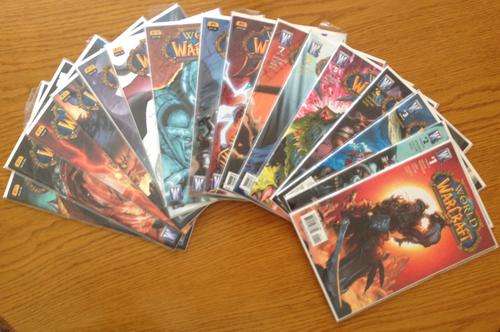 World of Warcraft Collection of 16 Graphic Novels 1 - 15 & 17: January '08 to May '09