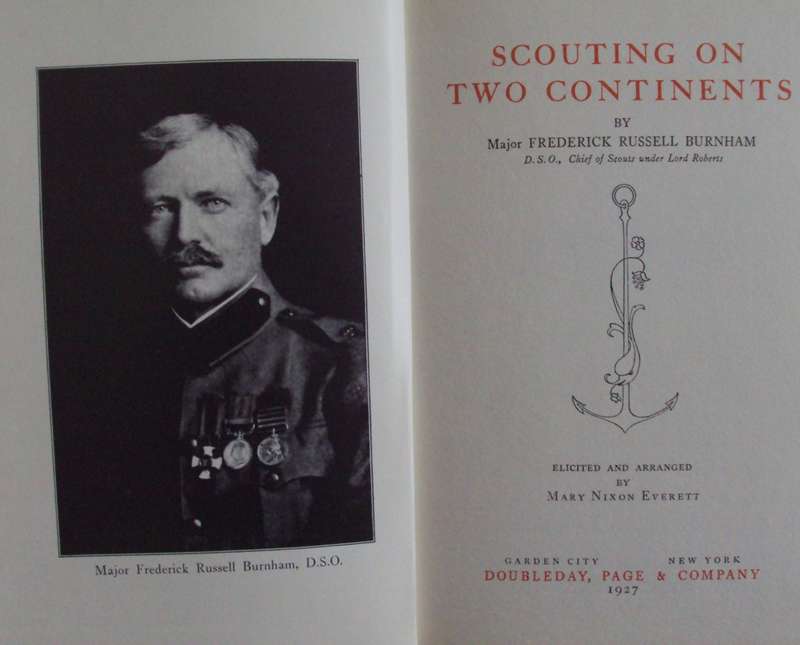 Scouting on Two Continents  F R Burnham