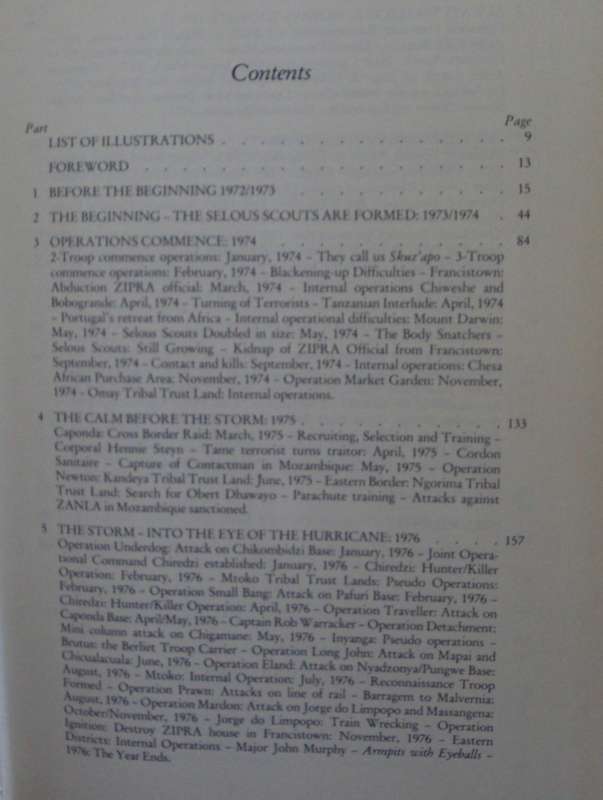 Selous Scouts Top Secret War Author: Lt. Col. Ron Reid Daly as told to Peter Stiff