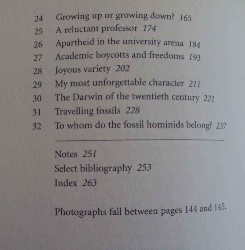 Tobias Into The Past A Memoir  Philip Tobias