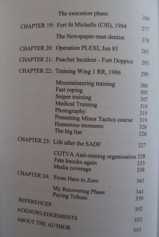 The Story of Kloppies W01 J S Kloppers A South African Recce Operator Peet Coetzee